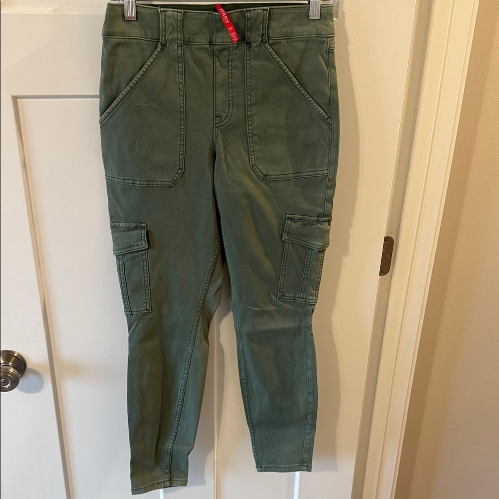 SPANX Olive High-Waist Pants